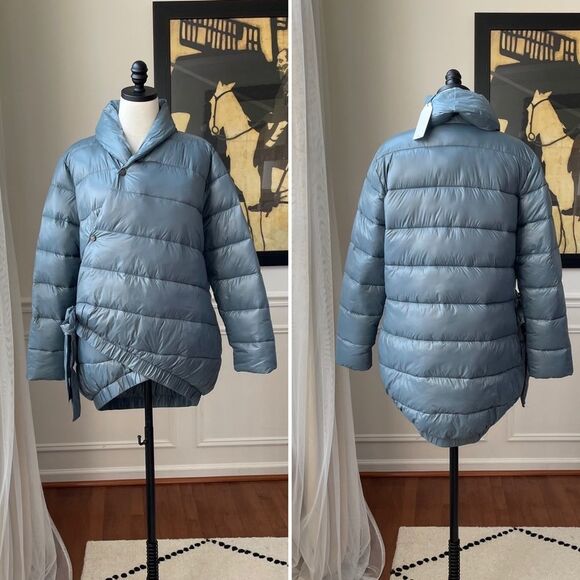 Universal standard Kanda Puffer Coat Jacket Storm NWT 2XS 6 8 M - Picture 3 of 12